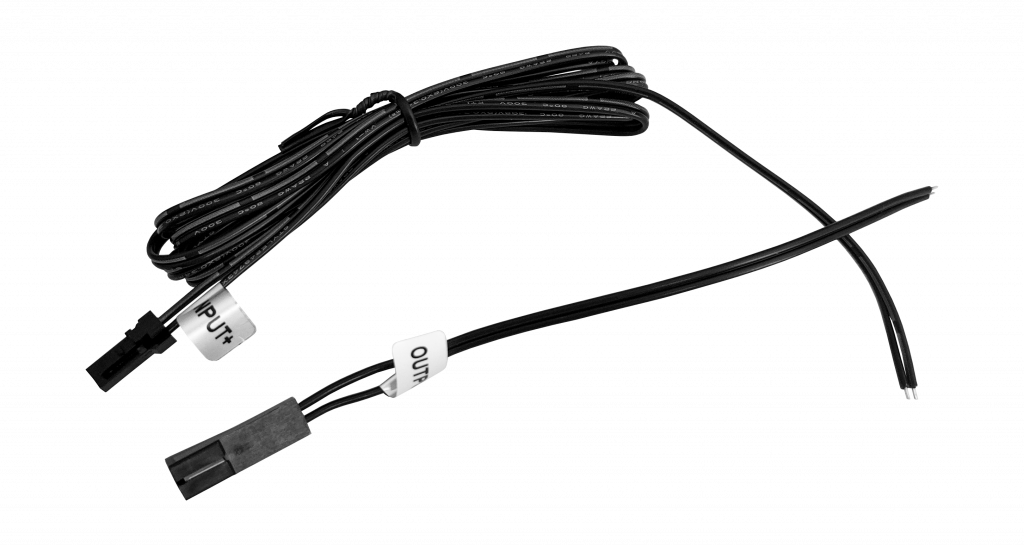 Коннектор GIFF разъем JST 2pin (2 jack) с проводами черный