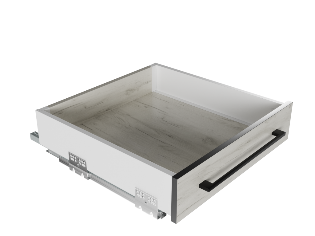 Висувний ящик GIFF PRIME FlatBox 3D L=450 H=84 білий