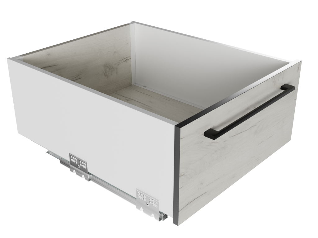 Висувний ящик GIFF PRIME FlatBox 3D L=550 H=199 білий