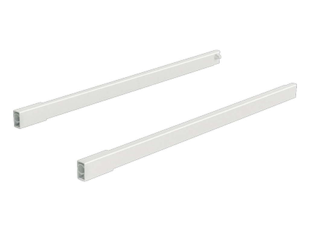 Продольный релинг ArciTech левый Hettich L=500 белый (9.122.007)