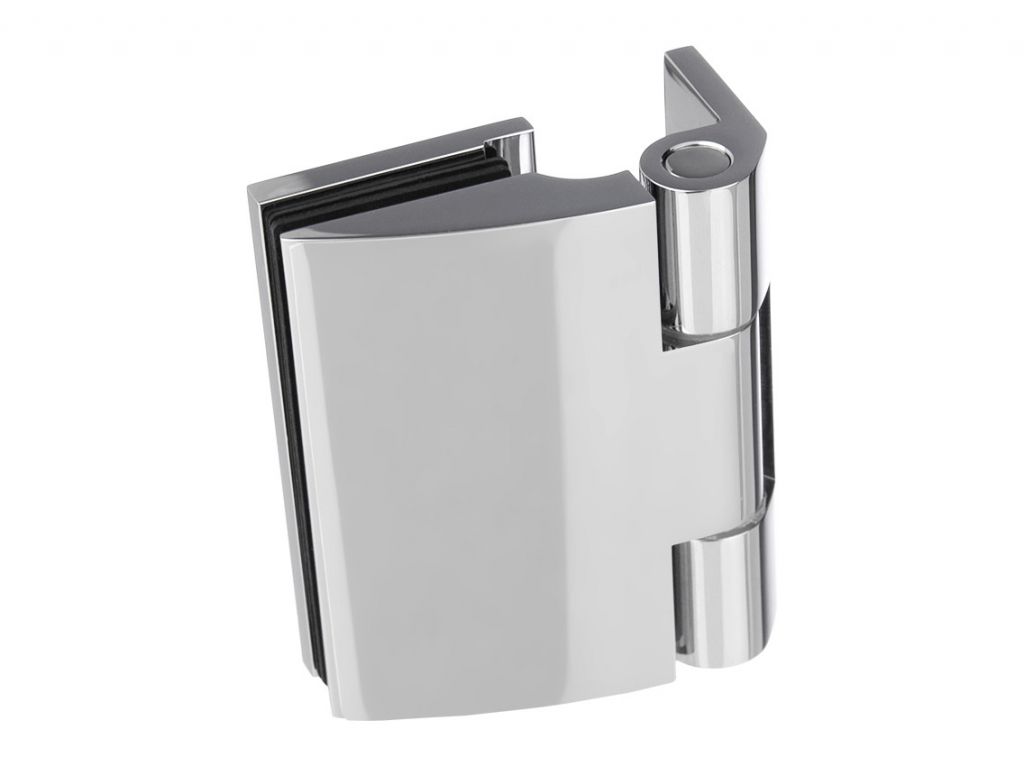 Петля стіна-скло GIFF Glass Premio FERRARA полірований хром