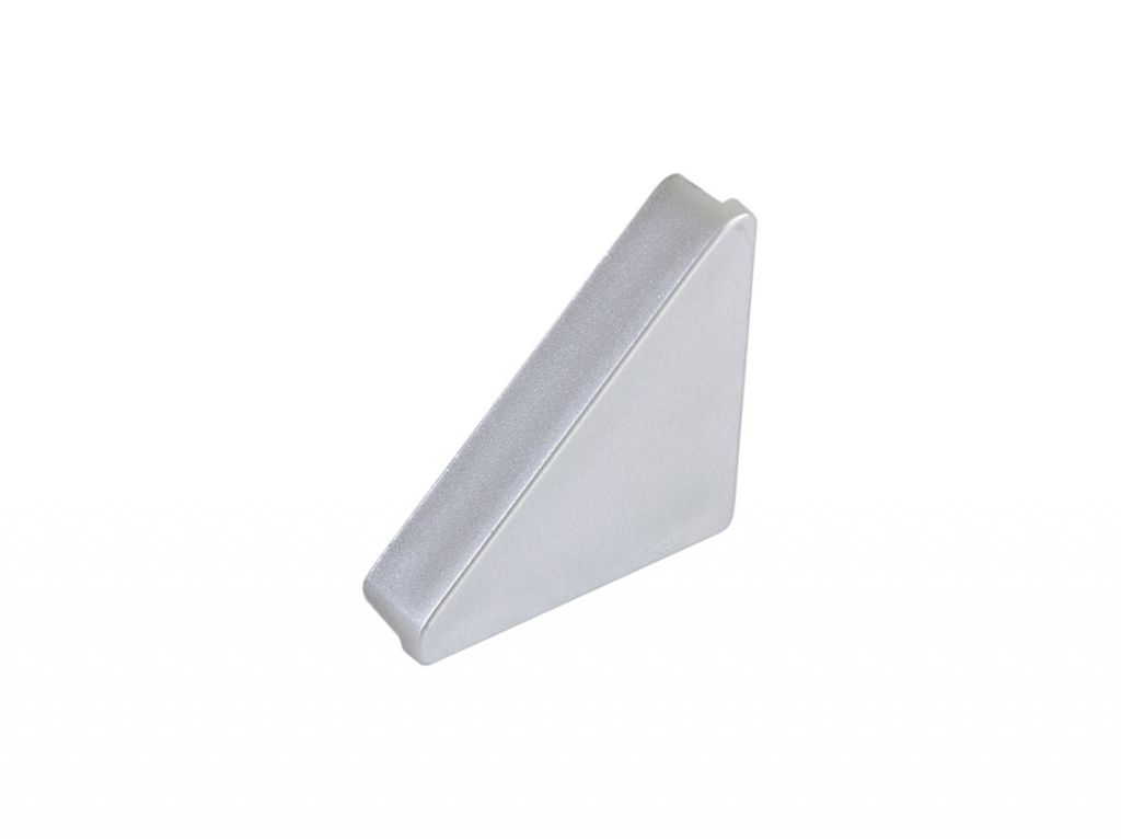 Заглушка к плинтусу кухонному треугольному алюминий Linken System универсальная