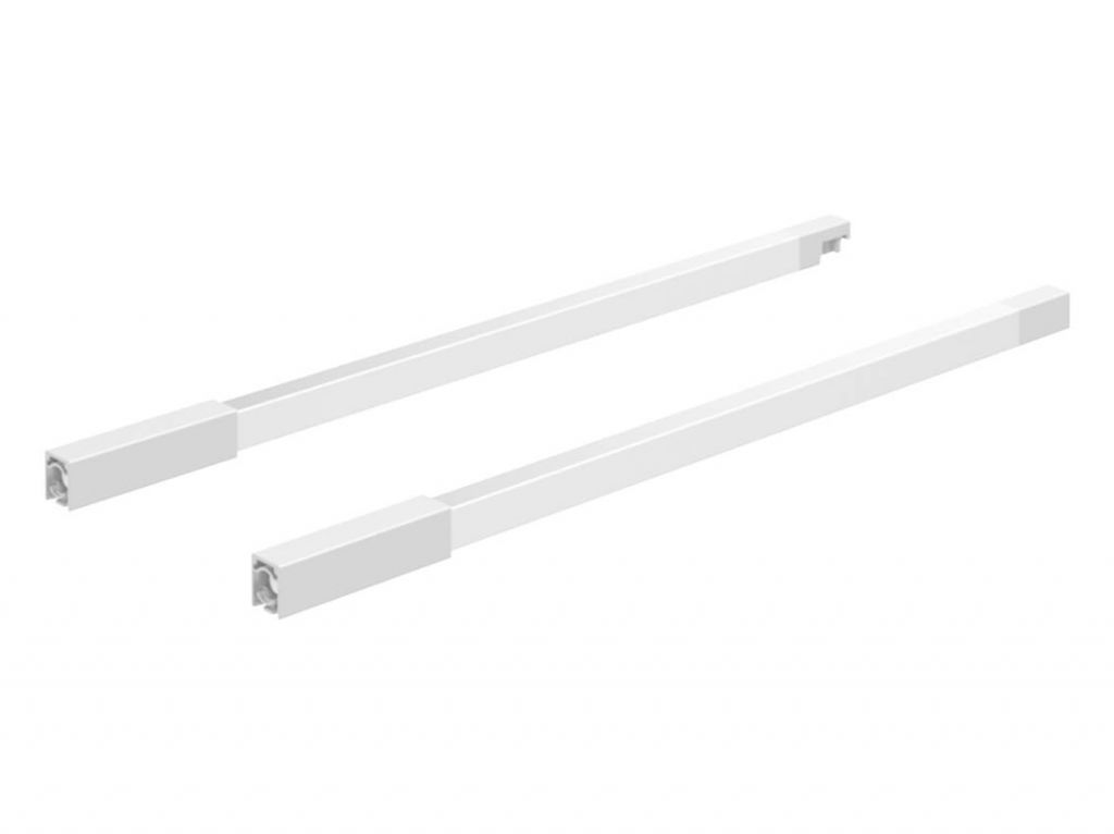 Поздовжній рейлінг Atira лівий Hettich L=470 білий (9.194.544)