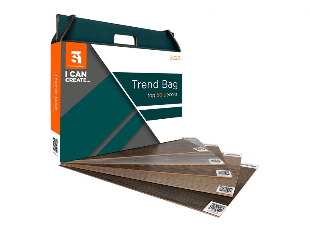Комплект образцов ЛДСП SwissPan Trend Bag