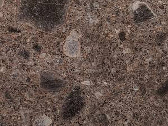 Фасад з плити RAUVISIO Crystal decor 19 мм, глянсовий, Conglomerato scuro (конгломерат темний) 1967L
