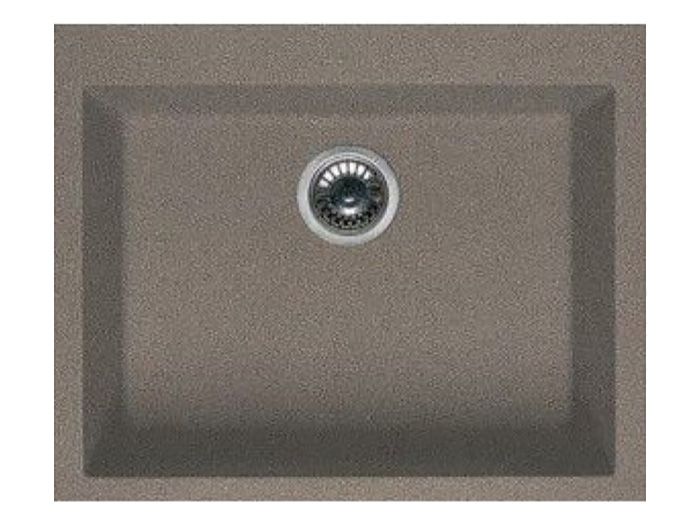 Мийка штучний камінь Elleci 570x500 Quadra 105 Tortora G43