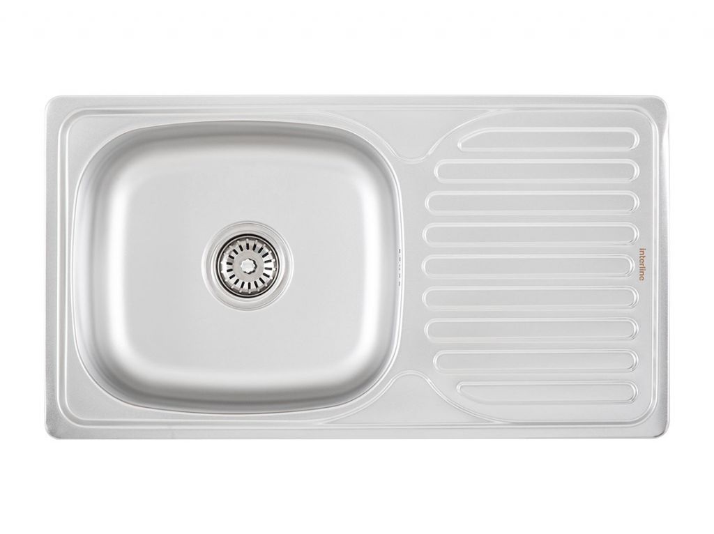 Мийка нержавіюча сталь Interline 760х420 Vega SLIM сатин