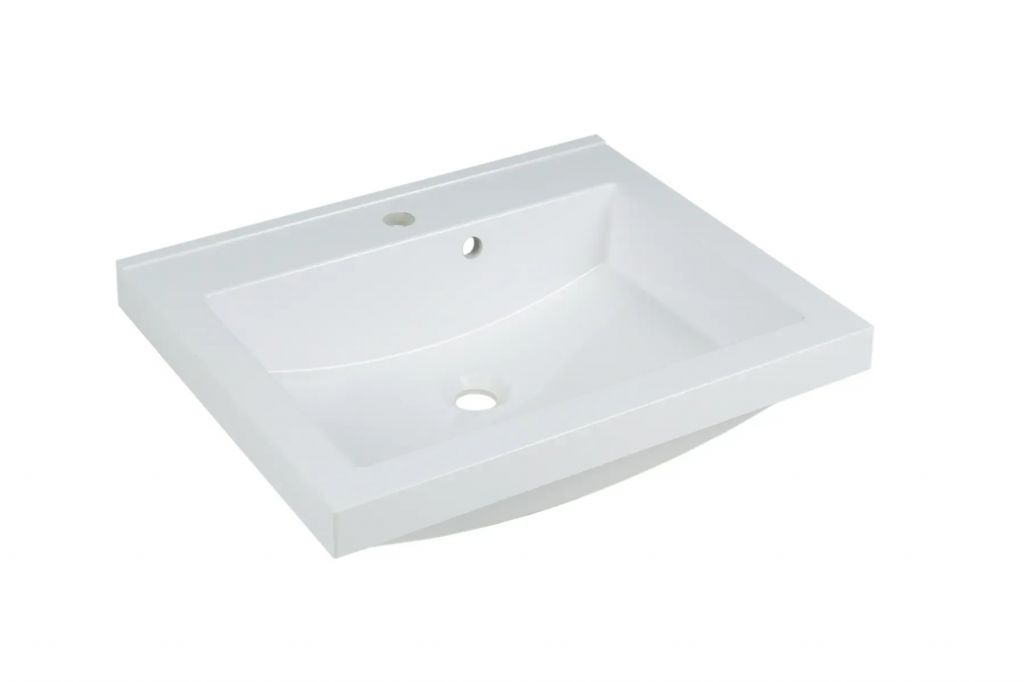 Раковина накладна для ванної кімнати Solid Соло 600