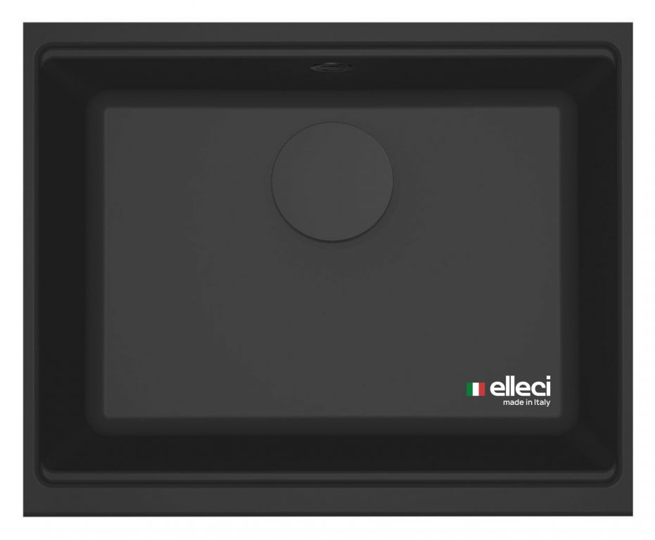 Мийка штучний камінь Elleci 570*510 TIME 105 under top Nero 40