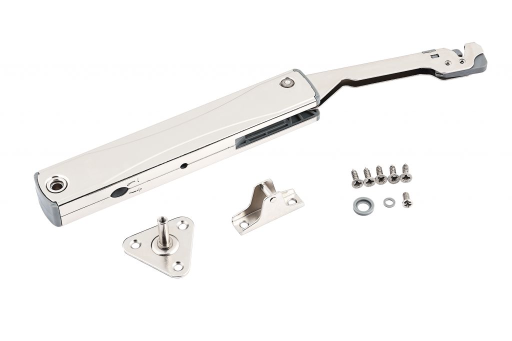 Підйомник кутового відкриття GIFF PRIME Helix Onyx 3,5-4,5кг нікель