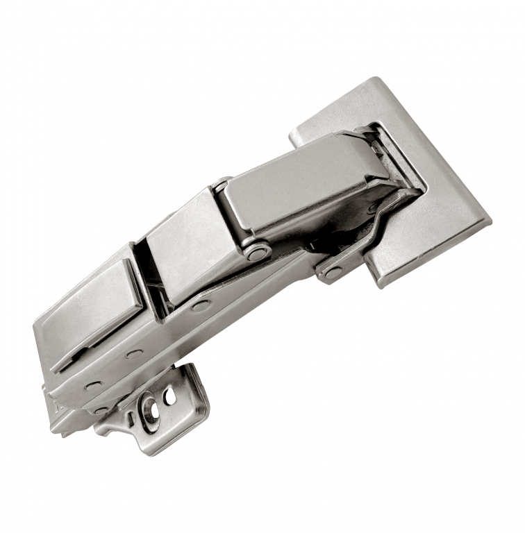  Петля накладная для тонких фасадов c доводчиком Clip-on 3D GIFF PRIME H=0 никель