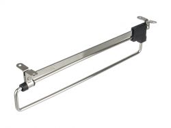 Вешалка выдвижная GIFF L=300 никель/черный 