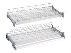 Посудосушитель фасад 900 REJS хром (2 полки, 2 поддона, 1 рамка и 4 крепления)