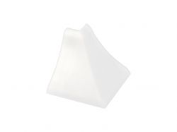 Уголок к плинтусу кухонному Белый внешний