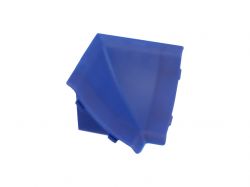 Уголок к плинтусу кухонному Синий внутренний