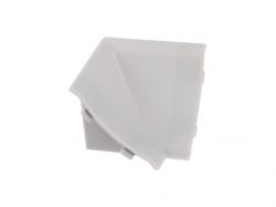 Уголок к плинтусу кухонному Серый внутренний