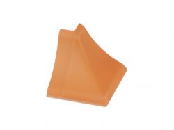 Уголок к плинтусу кухонному Вишня внешний