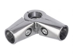 R-43 Муфта S кутова GIFF хром