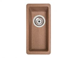 Мойка искусственный камень Solid Вега Плюс 200х420 терракот (под столешницу)