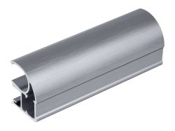 Профіль вертикальний відкритий Slider PREMIUM L=5300 графіт браш