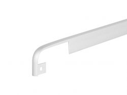 Стиковка стільниці пряма L-закруглена GIFF 28х600 алюміній