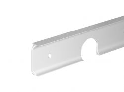 Стиковка стільниці кутова U-закруглена GIFF 38х600 алюміній