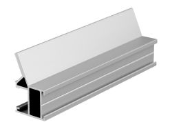 Профиль вертикальный Slider Fusion L5300 серебро