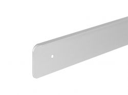 Заглушка стільниці торцева ліва U-закруглена UA 38х600 R-6 мм алюміній