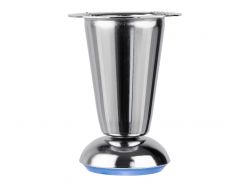 Опора регулируемая коническая стальная ALVA NZ0904 Н=100 хром