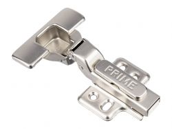 Петля напівнакладна без пружини Clip-on GIFF PRIME d=35 H=0 нікель