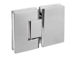 Петля 180° скло-скло GIFF 303 без фаски PSS 304 полірований хром