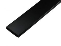 Направляюча труба 30x10 мм GIFF L=2000 t=1,5 мм чорний матовий