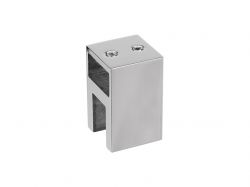 Соединитель вертикальный стекло-труба 20х10 мм GIFF полированный хром