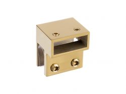 З'єднувач скло-труба 30x10 мм торцевий GIFF 311 золото