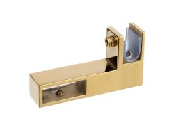 З'єднувач скло-труба кутовий GIFF 319 золото