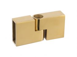 З'єднувач з регулюванням труба-труба 30x10 GIFF золото