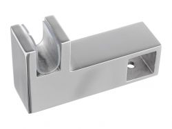 З'єднувач скло-труба 15х15 мм кутовий GIFF полірований хром