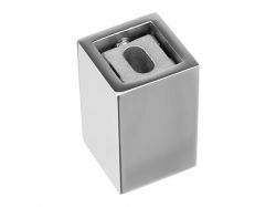 Кріплення стіна-труба 15х15 мм GIFF полірований хром