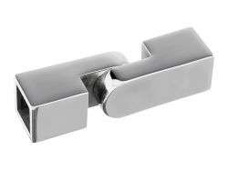 З'єднувач труба-труба 15х15 мм з регулюванням GIFF полірований хром