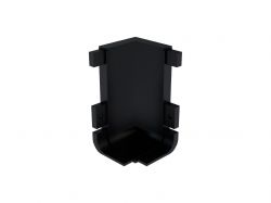 Угол внутренний 90° к L-образному профилю Gola Virno Style черный матовый