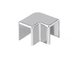 Уголок стыковочный 90° GIFF Glass профиль-профиль хром