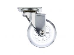 Ролик з площадкою GIFF Roller d= 75 прозорий