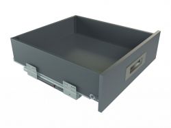 Висувний ящик GIFF PRIME FlatBox L=300 H=116 графіт