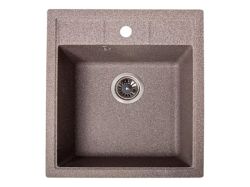 Мойка искусственный камень Solid БРИЗ 460х515 гранит (с отверстием под смеситель)