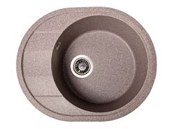 Мойка искусственный камень Solid КОМФИ 580х470 гранит (без отверстия под смеситель)