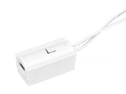 Выключатель диммируемый IR оптический на взмах руки GIFF накладной 5-24V 5A белый