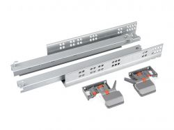 Напрямна прихованого монтажу повного висування з дотягувачем Clip 3D GIFF PRIME S2.0 (16-19 мм) L=400