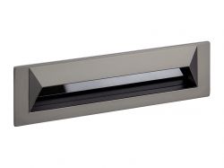 Ручка врезная GIFF 9/105/128 титан матовый/титан глянец