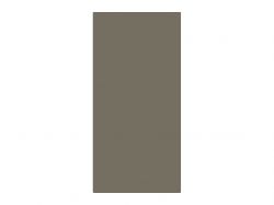 Фасад фарбований фрезерований глянцевий 19 мм ALBA (KL-01) RAL 7006 патина срібло