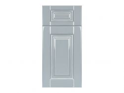 Фасад фарбований фрезерований глянцевий 19 мм CLASSIC 05M (KL-05M) RAL 7046 патина срібло